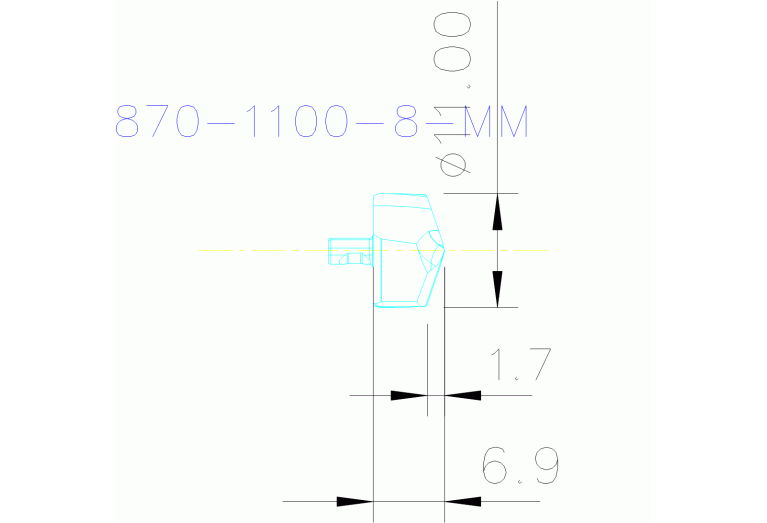 870-1100-8-MM 2234