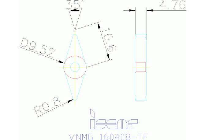 VNMG 160408-TF IC907