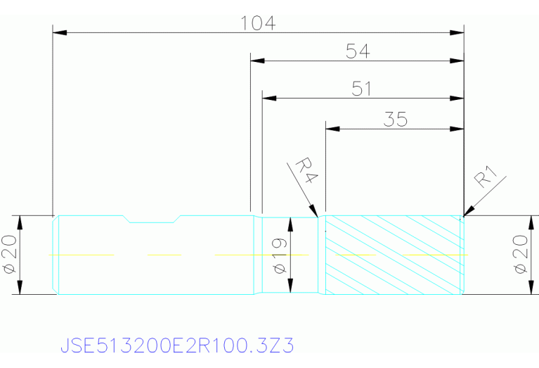 JSE513200E2R100.3Z3 SIRA