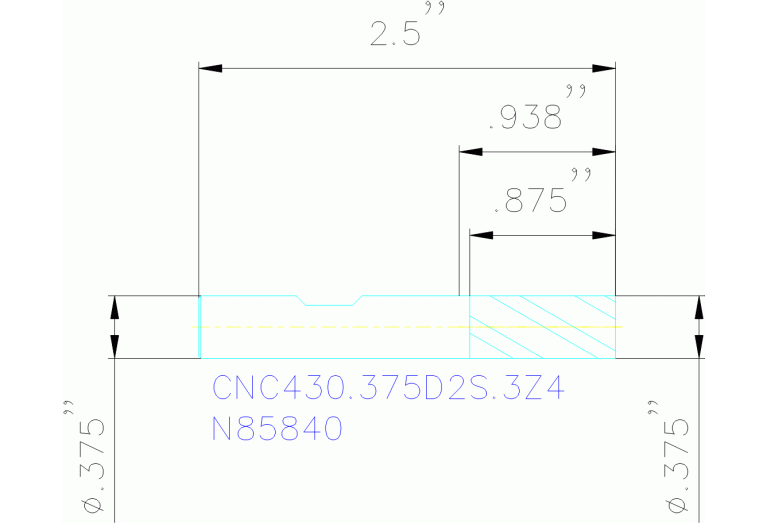 CNC430.375D2S.3Z4