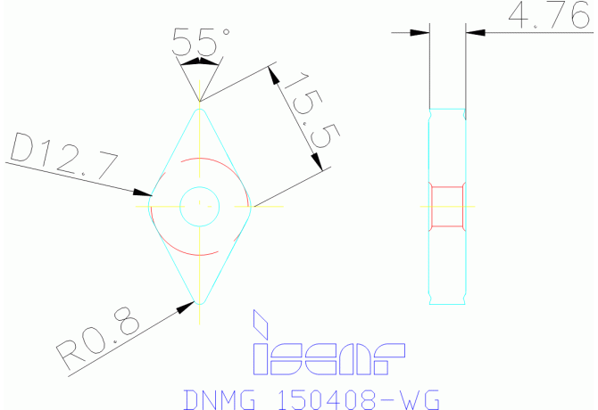 DNMG 150408-WG IC9150