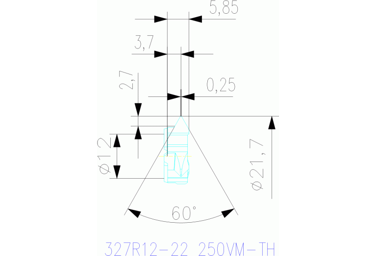327R12-22 250VM-TH 1025