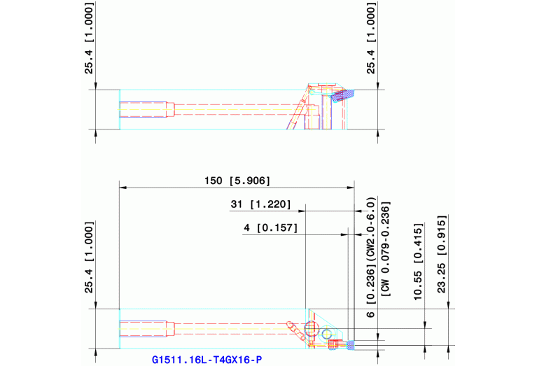 G1511.16L-T4GX16-P