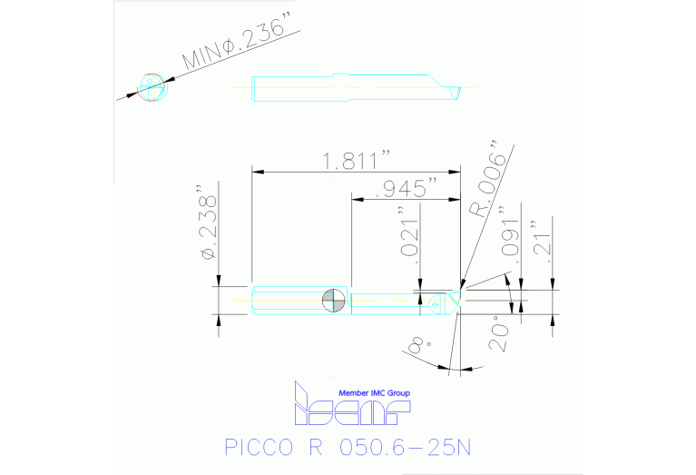 PICCO R 050.6-25N IC908