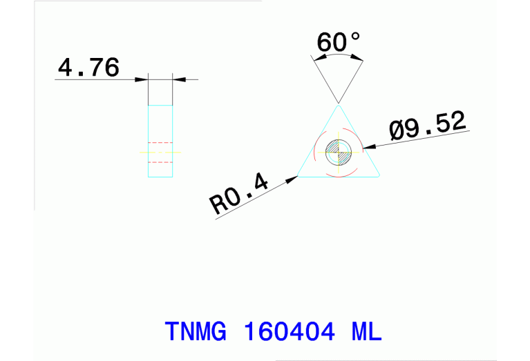TNMG 160404 ML TT8125