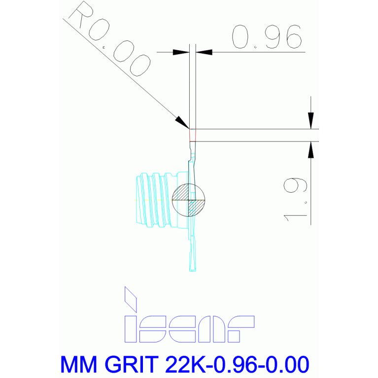 MM GRIT 22K-0.96-0.00 IC528