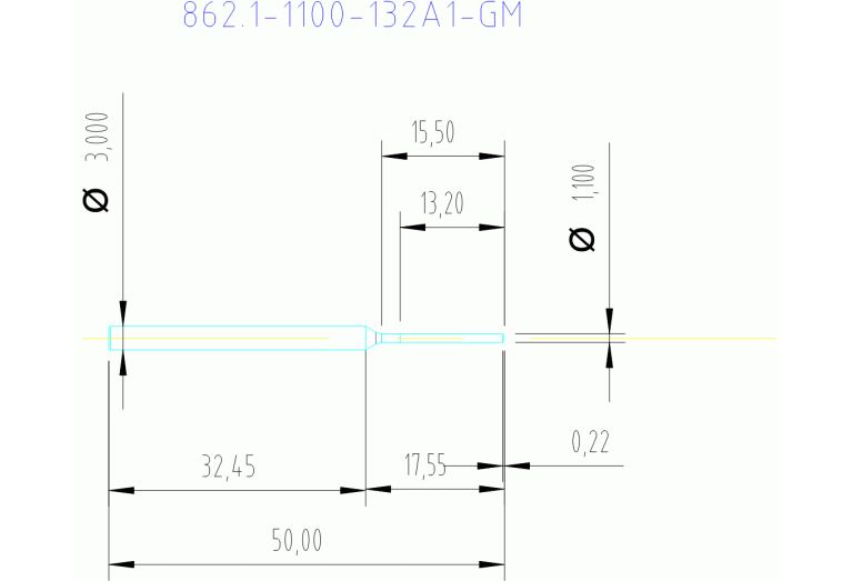 862.1-1100-132A1-GM X2BL