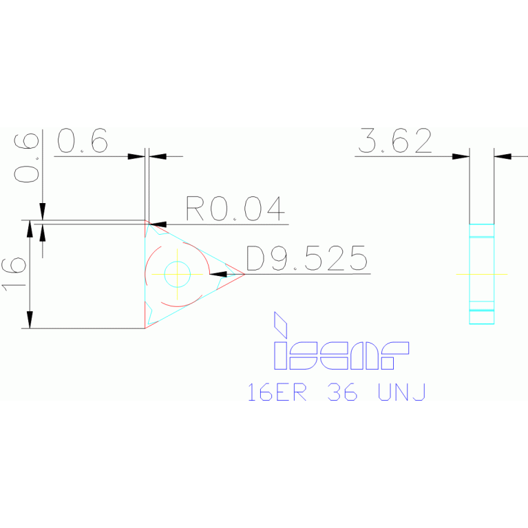 16ER 36 UNJ IC908