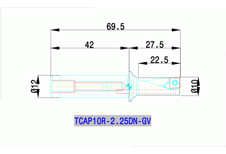 TCAP 10R-2.25DN-GV