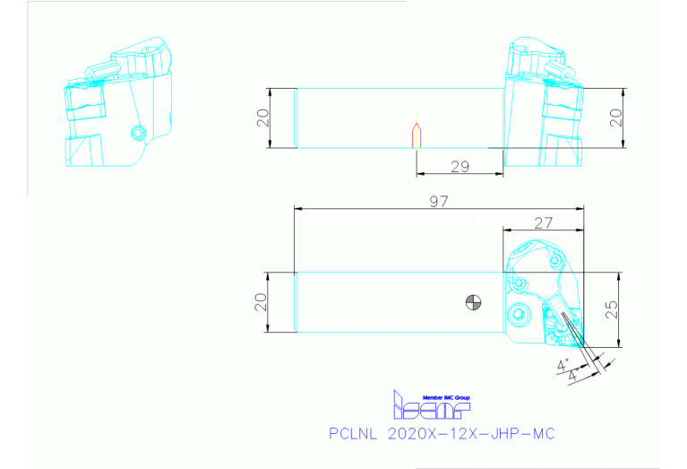 PCLNL 2020X-12X-JHP-MC