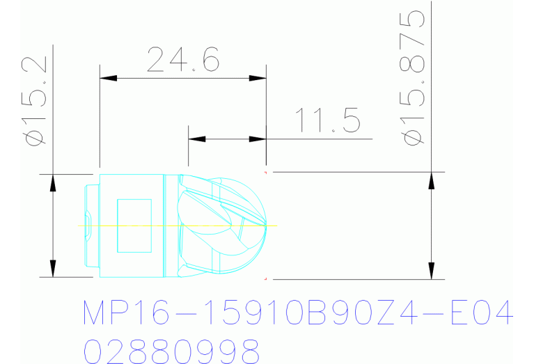 MP16-15910B90Z4-E04 F40M