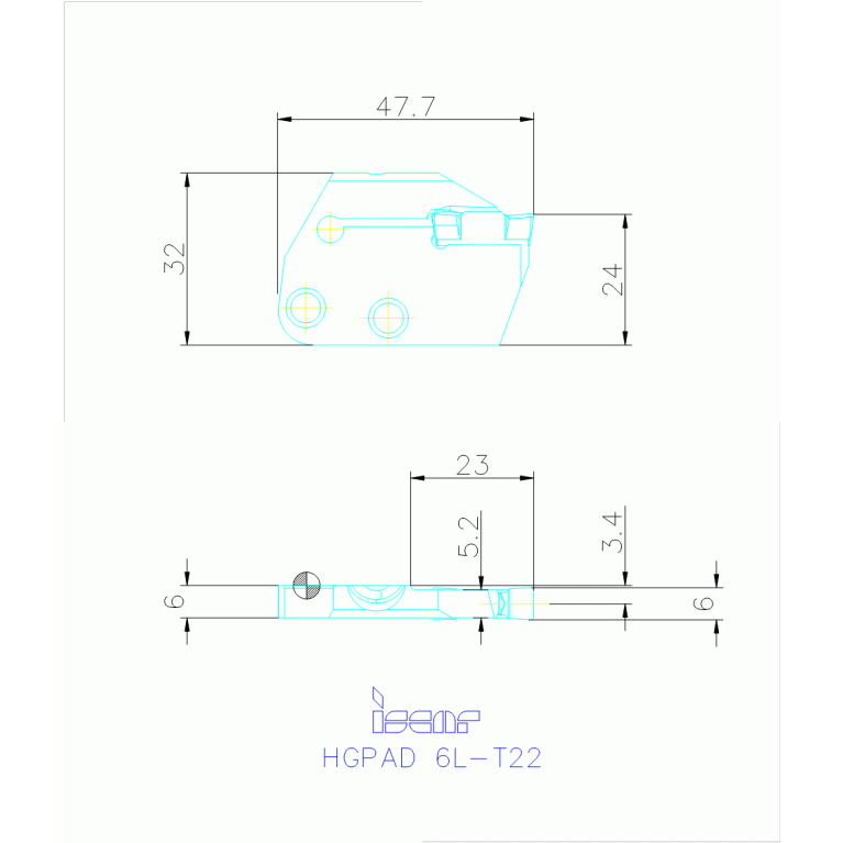 HGPAD 6L-T22