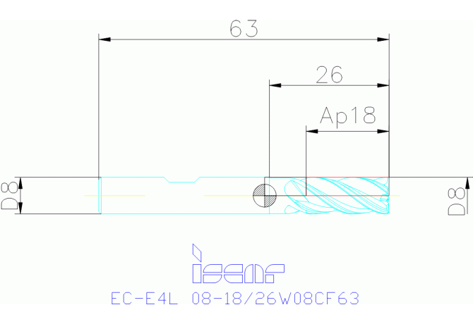EC-E4L 08-18/26W08CF63 IC608