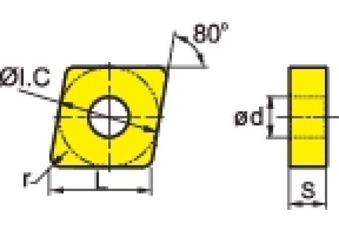 CNMG120408-XLR YBC203
