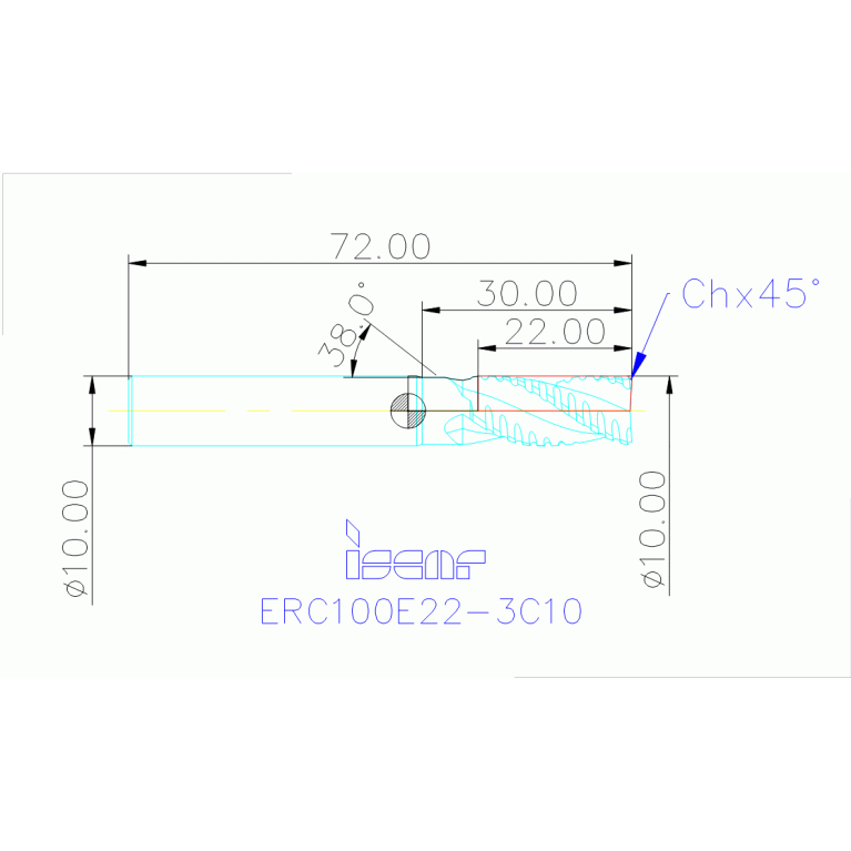 ERC100E22-3C10 IC08