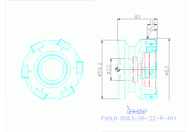 F90LN D063-06-22-R-N11