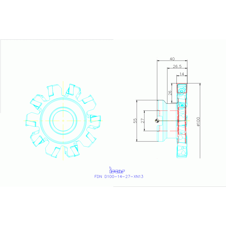 FDN D100-14-27-XN13