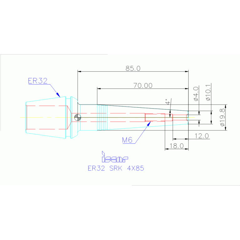 ER32 SRK 4X85