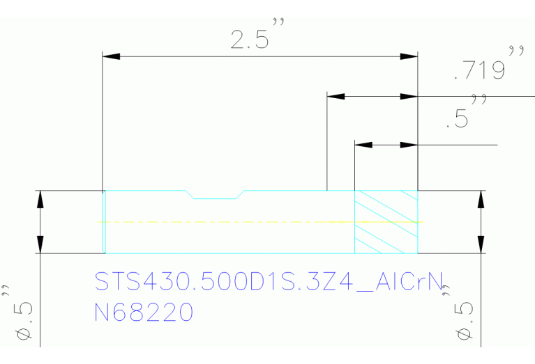 STS430.500D1S.3Z4 ALCRN