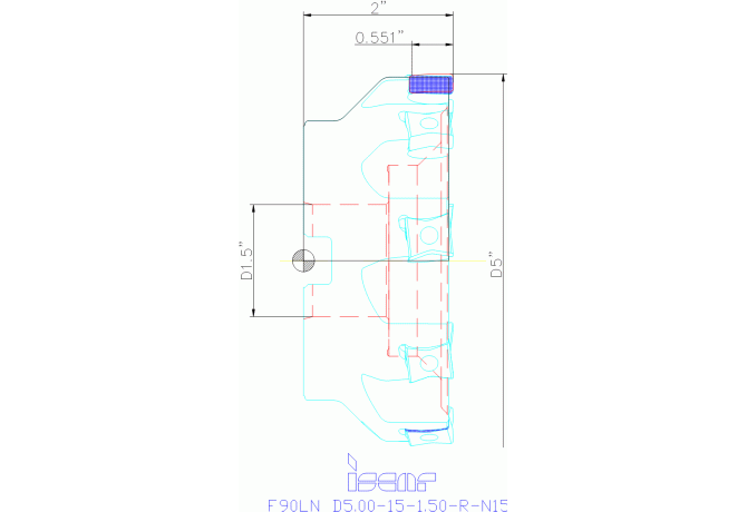 F90LN D5.00-15-1.50-R-N15