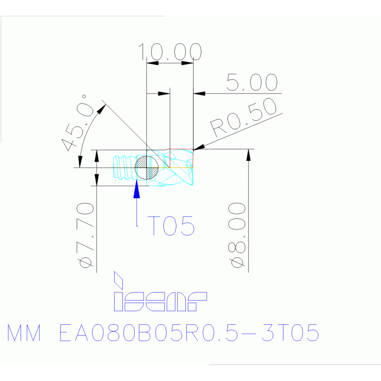 MM EA080B05R0.5-3T05 IC08