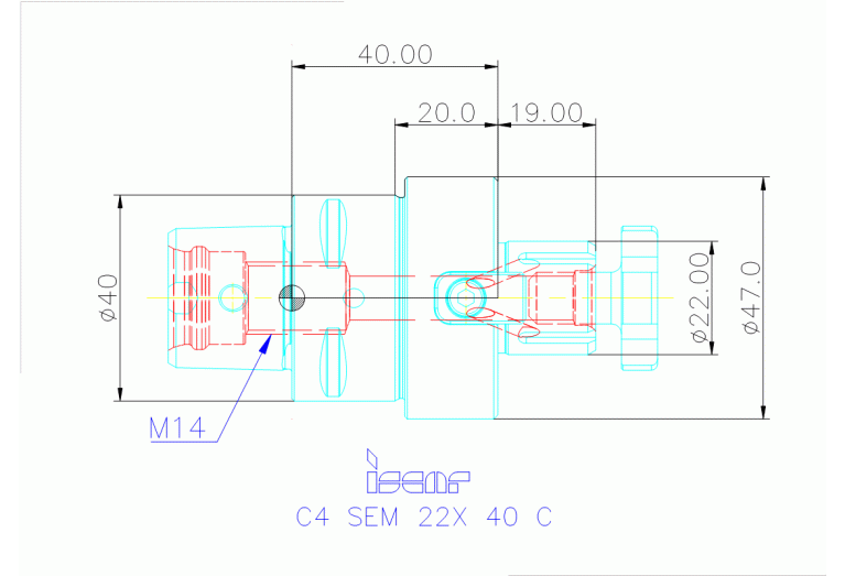 C4 SEM22X40 C