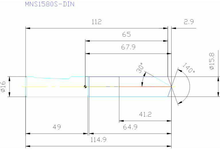 MNS1580S-DIN TF15