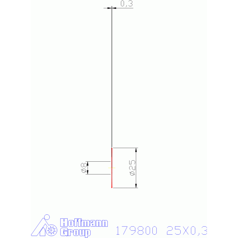 179800 25X0,3