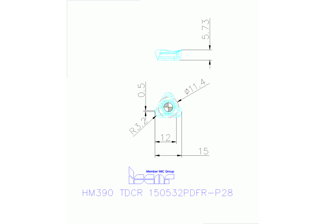 HM390 TDCR 150532PDFR-P IC28