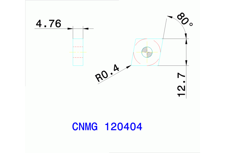 CNMG 120404 MP TT8115B