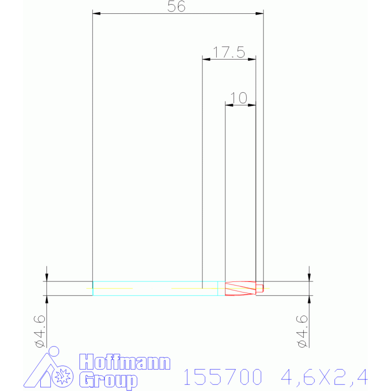 155700 4,6X2,4
