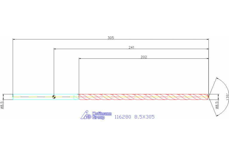 116280 8,5X305