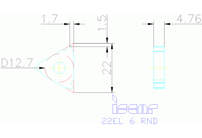 22EL 6 RND IC908