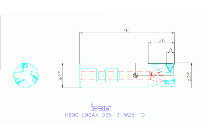 H690 E90AX D25-3-W25-10