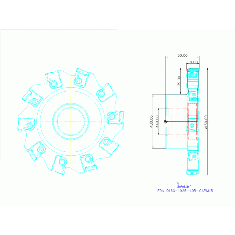 FDN D160-1925-40R-CAPM15