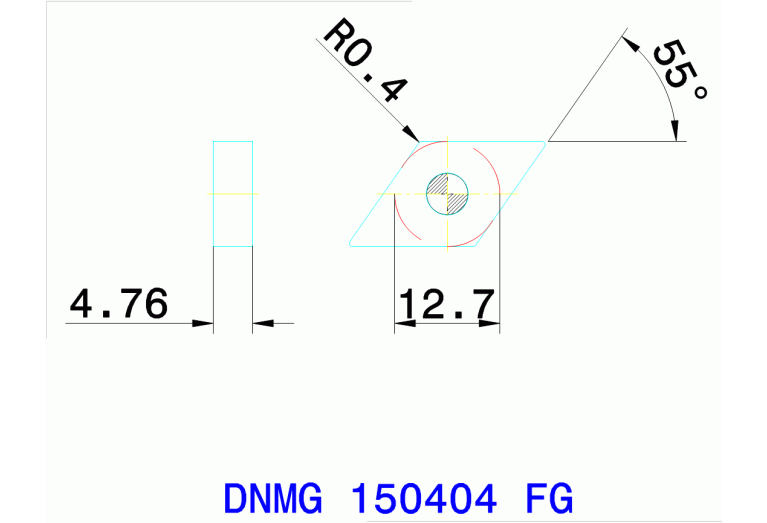 DNMG 150404 FG TT8125