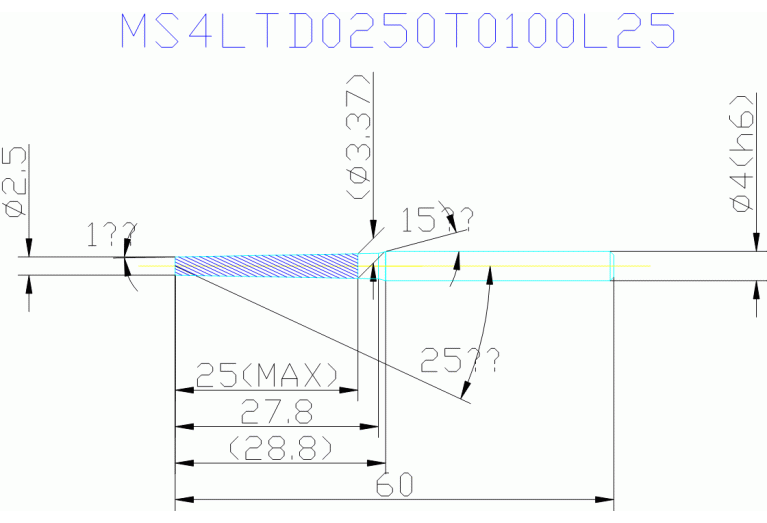 MS4LTD0250T0100L25
