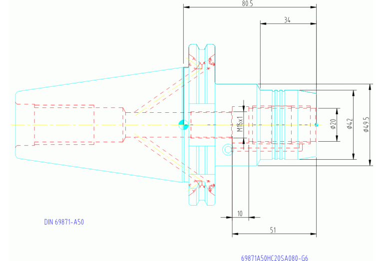 69871A50HC20SA080-G6