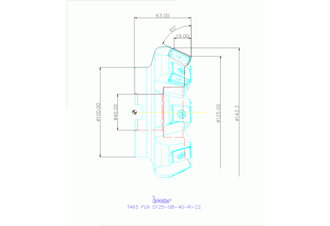 T465 FLN D125-08-40-R-22