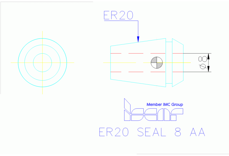 ER20 SEAL 8 AA