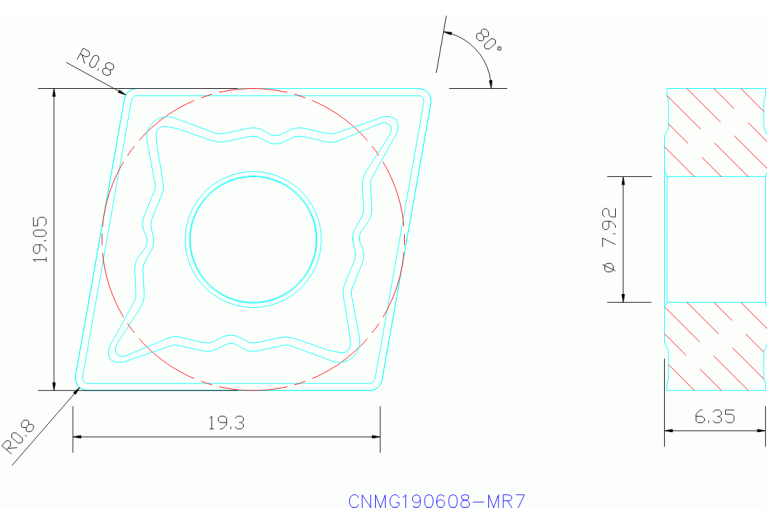 CNMG190608-MR7 TP40
