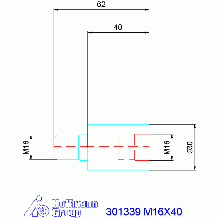 301339 M16X40