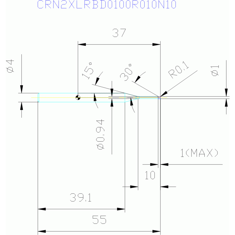 CRN2XLRBD0100R010N10