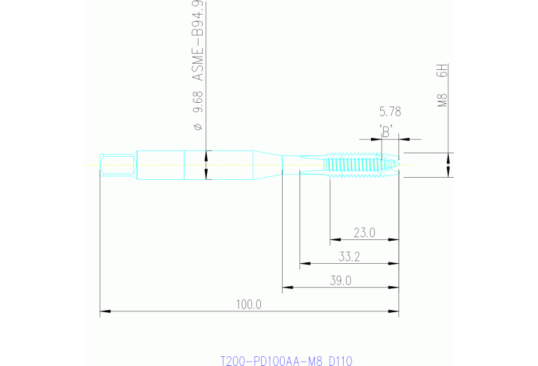 T200-PD100AA-M8 D110