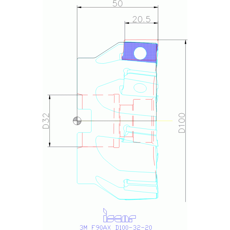 3M F90AX D100-32-20