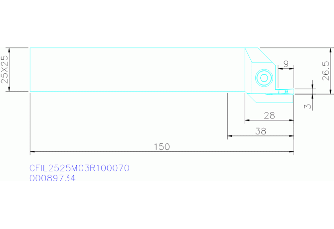 CFIL2525M03R100070