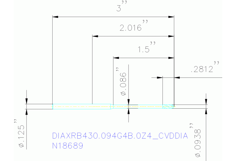 DIAXRB430.094G4B.0Z4 CVDDIA