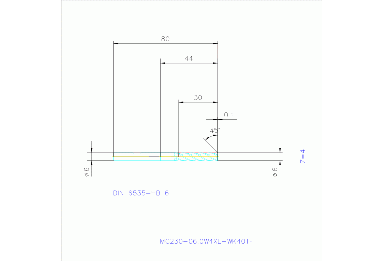 MC230-06.0W4XL-WK40TF