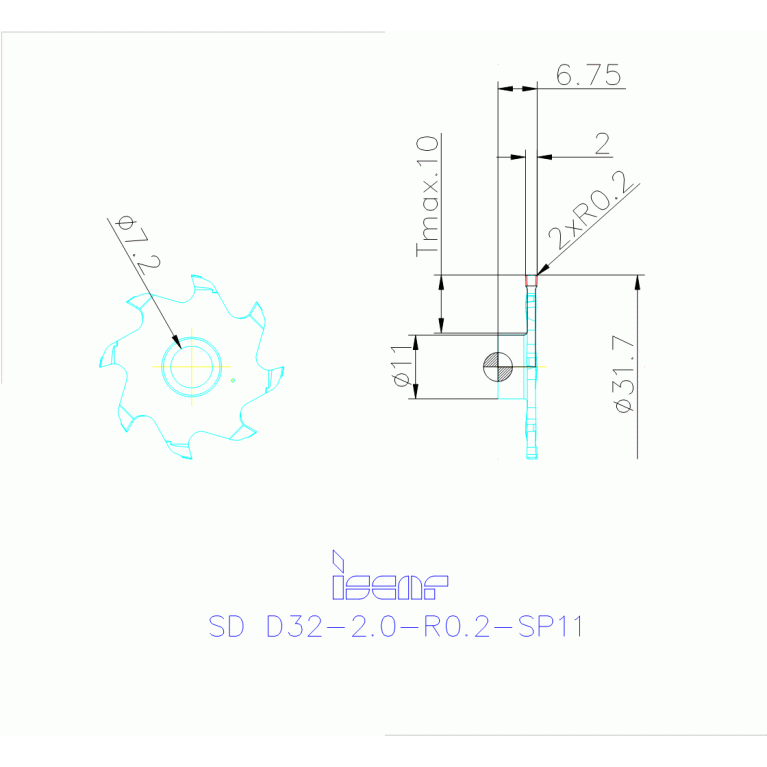 SD D32-2.0-R0.2-SP11 IC908