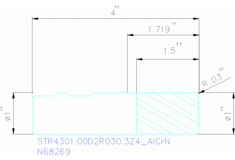 STR4301.00D2R030.3Z4 ALCRN